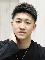 ヨシザワインク プレミアム 横浜 桜木町店(YOSHIZAWA Inc. PREMIUM) 癖毛風ニュアンスアイロンパーマ×ローフェードしっとりモテヘア