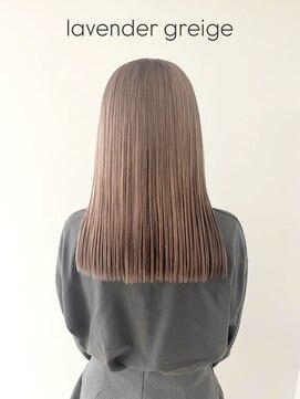 ロマリア 渋谷 渋谷宮益坂(Lomalia) イメチェン/ラベンダーグレージュ/アンブレラカラー/前髪/渋谷駅