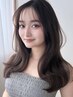 美容液配合白髪染め＋カット＋Tr＋ナノバブル
