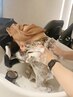 【潤いの土台作り*】カット+カラー+頭皮ケア《頭皮化粧水付き》¥9900