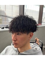 タイドヘアー 茨木2号店(TIDE HAIR)&nbsp;縦落ちツイスパ