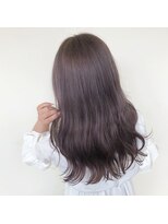 デュールイースト(Duul East)&nbsp;透明感ラベンダーグレージュロング