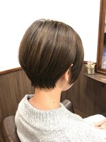 ヘアーデザインシンプル(Hair design Simple)&nbsp;【ナチュラル×耳掛け】ショートスタイル