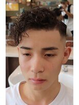 アクセプトザワールドバーバー(Accept the world barber)&nbsp;パーマ×スキンフェード