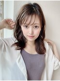 《矢田菜津紀》アフロート/表参道/メルティカラー/モテ髪