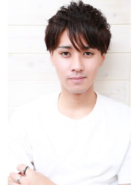 オーシャン(Ocean) ［OCEAN Hair&Life高田徹］クセを活かした束感ショート☆