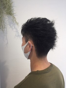 オギクボ ヴォイス(voice) 髪質改善voice荻窪★ ツーブロックオールバックスタイル