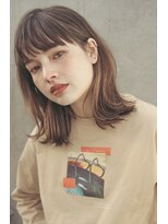 ガーデン タチカワ(garden tachikawa)&nbsp;小顔補正立体カットヘルシースタイルビターショコラロブヘア