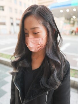 ボアップ 松山店(boappu) #インナーカラー#インナーカラーグレージュ#シルバーカラー