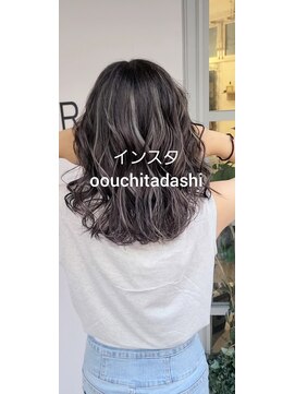 シェリー(cherie) 大人気コントラストハイライト☆ホワイトグレージュ