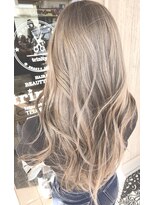 トリニティ(trinity)&nbsp;外国人風ブリーチカラーグレージュ【豊見城・糸満・南風原】