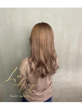 レアング(LeAng) ピンクベージュ