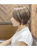 【ALBA】上品なハイライトショートボブ　☆★