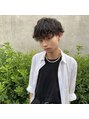 ブラック 渋谷(BLUCK)&nbsp;マッシュのパーマもオススメ!（メンズヘア/ツイストスパイラル
