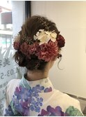 色っぽ可愛い浴衣ヘアアレンジ【新小岩】