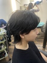 ヘアープロポーザー ラグ(hair proposer Leggu)&nbsp;センターパートミディアムウルフ