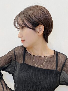 トルネード(TORNADO) 大人ショートマッシュ丸みひし形丸顔面長絶壁前髪ありK20240109