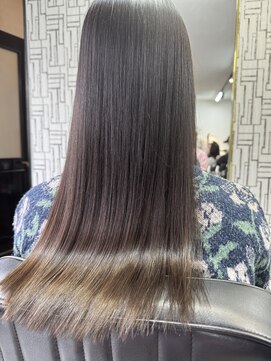 アローズ 久留米店(arose) 20代30代ブリーチなし大人可愛いゆるふわヌーディーカラー