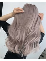 エゴル ナゴヤサカエ(ENGOL NAGOYA SAKAE)&nbsp;保存必須【海外風ハイトーンカラー】ミルクティーベージュ