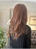 ハイライト&ピンクベージュ♪20代30代40代