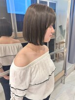 ヘアサロンガリカアオヤマ(hair salon Gallica aoyama)&nbsp;【坂本拓麻】ブリーチなしダブルカラーオリーブベージュカラー