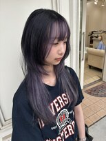 シャルティア(SHALLTIA)&nbsp;デザインウルフ【山口市美容室】【山口市ハイトーンカラー】