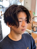 ボイスバーバー 高野店(VOICE BARBER)&nbsp;ムーブパーマ センターパート