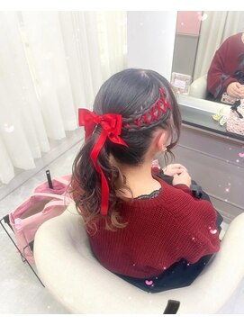 リアン(lien) 目立つこと間違いなし☆レースアップポニー♪