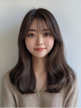 ロディーナ 大口 新子安(rodina) 【学生人気】結べるミディアムレイヤー/韓国/インナーカラー/