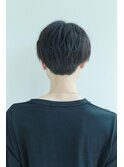 ナチュラルセンターパートブルーブラック