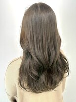ヘアーアンドビューティー ザ ビー(Hair & Beauty the B)&nbsp;オリーブベージュ/くびれ巻き/オーガニックカラ/髪質改善カラー