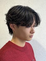 シエ バイ ケンジ 湘南台(sie by KENJE)&nbsp;シャープな毛流れがかっこいいフェザーパーマ！