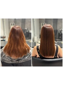 ダメージによるうねりや広がりなどのお悩みは、美容業界最先端の美髪サロン[North Lyrae]にお任せ下さい！