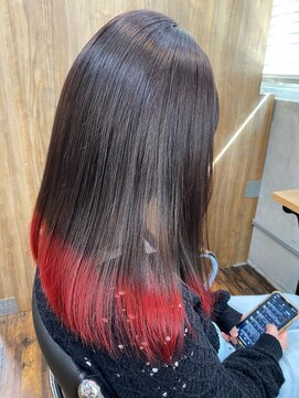 ル ジャルダン 戸塚店(le jardin) 裾カラー/ブリーチカラー/カラー/ワンブリーチ/20代/30代