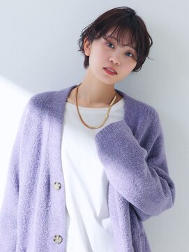 エトル バイ コムマティス 恵比寿駅前店(etre by comme Matisse) 小顔カット×透明感カラー[恵比寿駅/髪質改善/オリーブグレー]