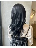 艶×ブルーブラックカラー