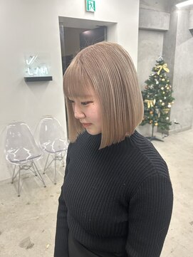 エンス(en:s) beige color×bob