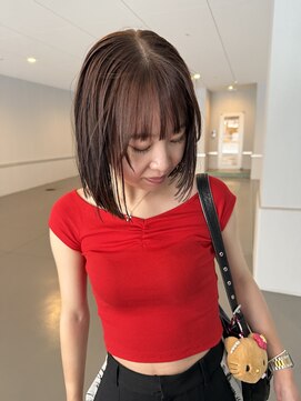 ミッシュバイアーバン(misch by urban.) ココアベージュ/オリーブグレー/ボブ