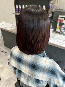 【髪質改善】艶髪ストレート【太宰府市通古賀】