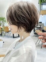 ビューレイギンザ(VIEW LEI GINZA)&nbsp;白髪ぼかし髪質改善ショートボブ