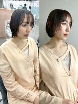 アルテヘアー(arte HAIR)&nbsp;【arteHAIR】BeforeAfterあり/レイヤーボブ/顔まわりレイヤー
