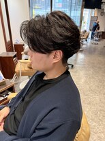 グラフィーサッポロ(Graphy sapporo)&nbsp;メンズヘア フェザーパーマ ツイスパ マッシュ 札幌　大通り