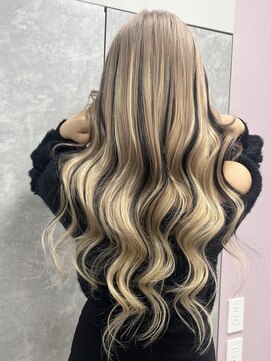ガルボヘアー 心斎橋店(garbohair) #プルエクステ#エクステ#ハイライト#ローライト#ブリーチ#ギャル