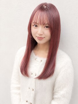 メイクス 町田(MAYKS) ブリーチなしダブルカラー【ワインレッド】