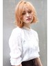 【学割Ｕ24】カラー＋ブリーチ＋ベースTr￥8500