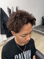 スウェル 成田店(Swell)&nbsp;スパイキーピンパーマ[成田駅/Men's/メンズカット/パーマ]
