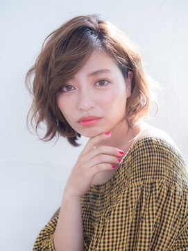 オーブ ヘアー コト 京都北山店(AUBE HAIR koto) 束感出やすいカラーのショートスタイル☆