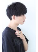 メンズかりあげマッシュ