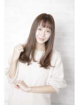 アフロディーテ ギンザ 秋葉原店(APHRODITE GINZA) 前髪/マチルダボブ/ピンクベージュ/インナーグレージュ/秋葉原