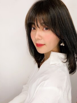 レイラバイアフロート 吉祥寺(Lila by afloat) 顔まわりで印象を変えるレイヤースタイル。【アフロート小笠原】